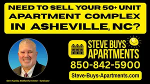 Asheville Multifamily Investor Steve Kazella 850-842-5900 We Buy Apartment Complexes