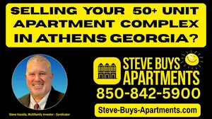 Athens Georgia Multifamily Investor - We Buy Apartment Complexes  850-842-5900.