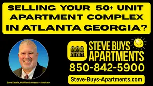 Atlanta multifamily investor - We Buy Apartment Complexes in Metro Atlanta - call Atlanta multifamily investor Steve Kazella 850-842-5900