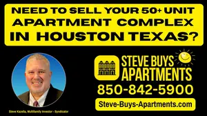Call Houston Multifamily Investor Steve Kazella at 850-842-5900 - We Buy Apartment Complexes in Houston Texas