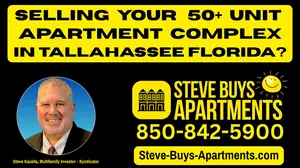Sell Apartment Tallahassee - We Buy Apartment Complexes Tallahassee Florida 850-842-5900