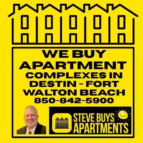 Need to Sell Apartment Fort Walton Beach? Destin Fort Walton Beach Florida multifamily investor Steve Kazella call 850-842-5900