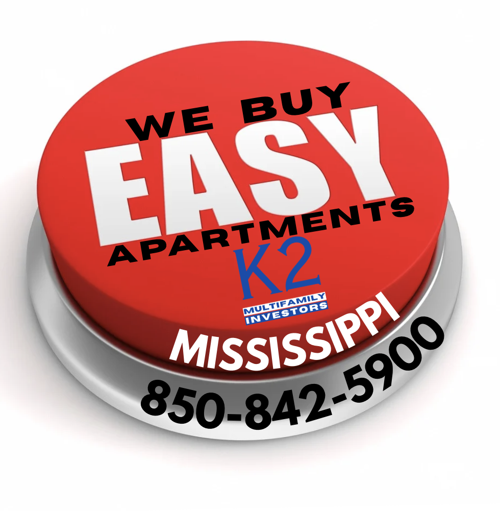 Mississippi Multifamily Investor buys apartment complexes from Jackson to Pascagoula 850-842-5900