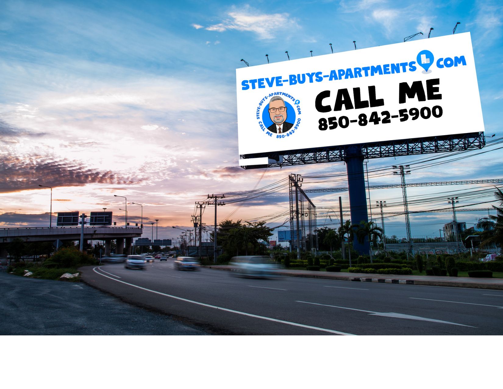 Steve Buys Apartments Billboard