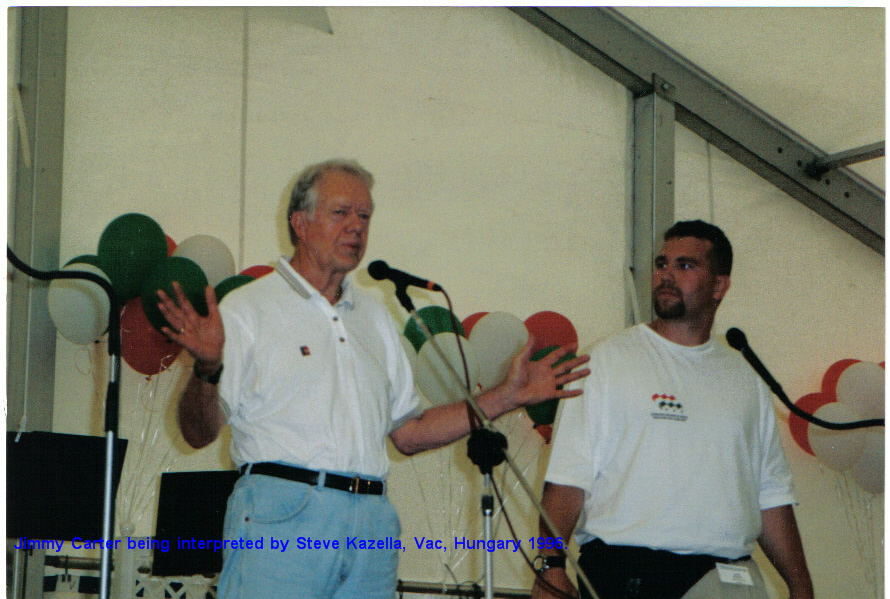 Young Steve the Multifamily Investor and Jimmy Carter