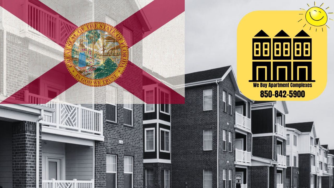 We Buy Apartment Complexes in Florida call 850-842-5900